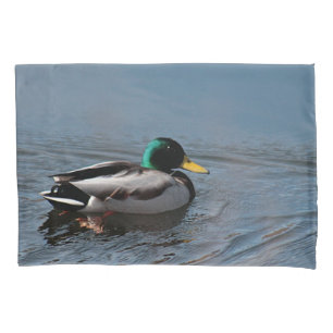 Mallard duck pillowcase