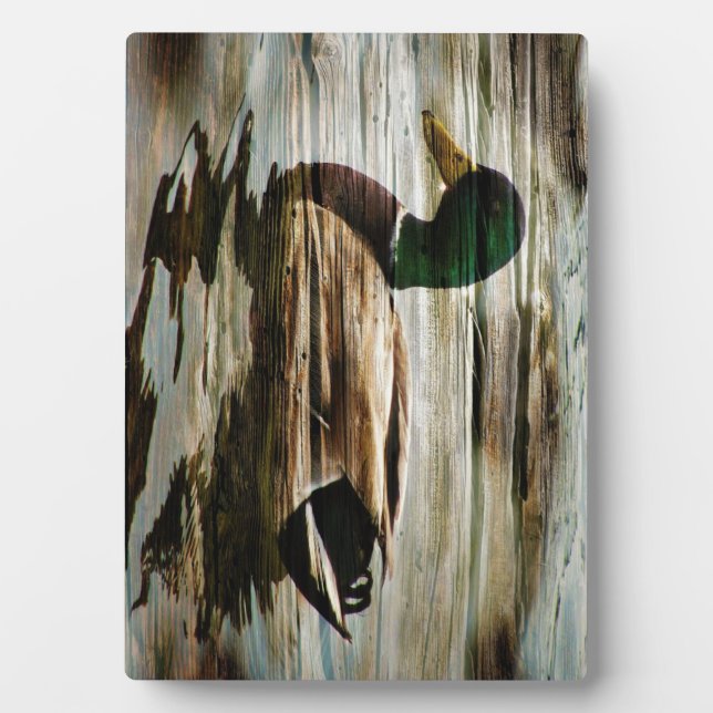 Mallard Duck Plaque (Front)