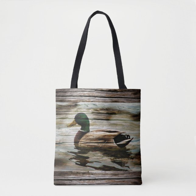 Mallard Duck Tote Bag (Front)