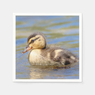 Mallard Duckling Napkin