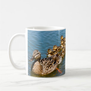Mallard Ducklings and their Momma Coffee Mug