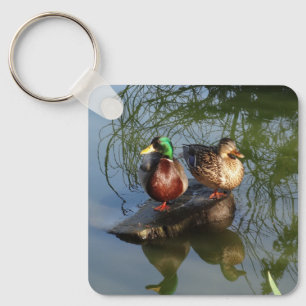 Mallard Ducks #2 Keychain