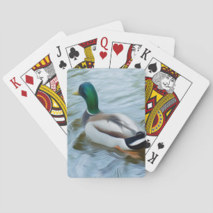 Mallard Ducks Playing Cards