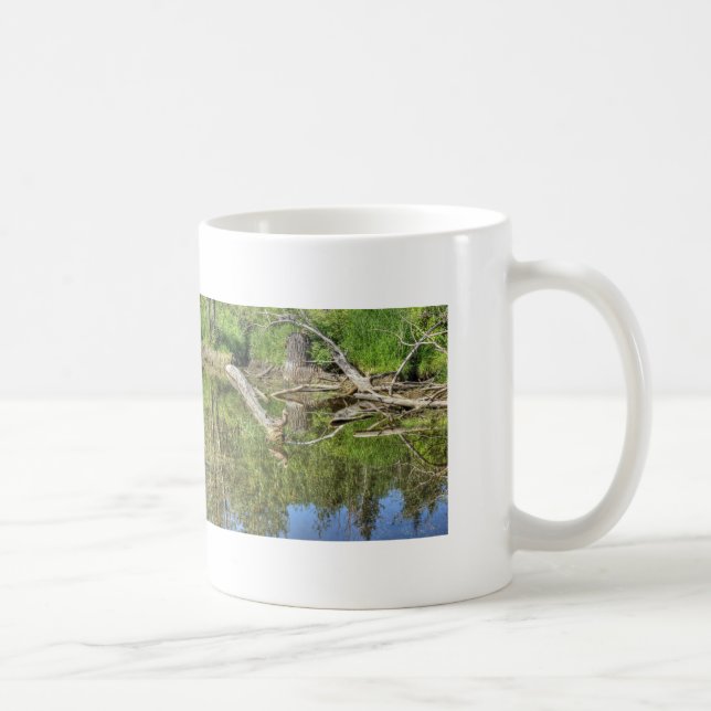 Mallard on Pond Coffee Mug (Right)