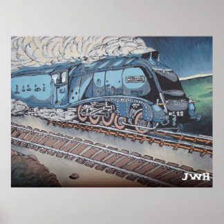 Mallard train poster