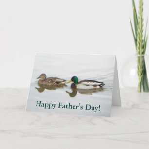 Mallards Father's Day Card