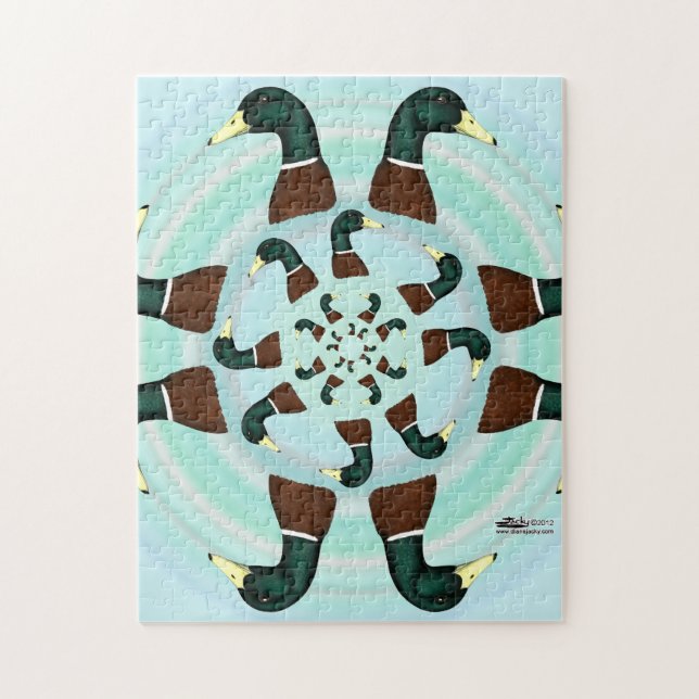 Mallards Galore! Jigsaw Puzzle (Vertical)