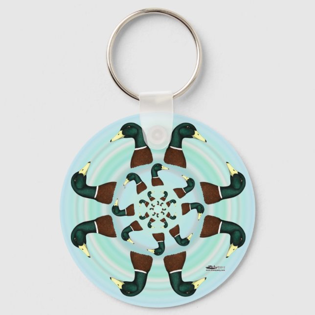 Mallards Galore! Key Ring (Front)