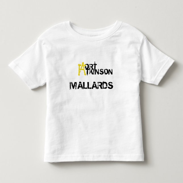 Mallards New Age Toddler Tee (Front)