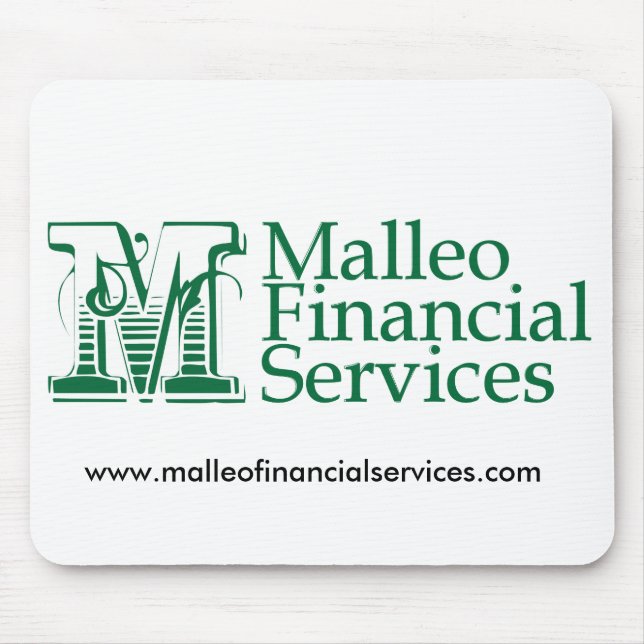 Malleo Financial Services Mouse Mat (Front)