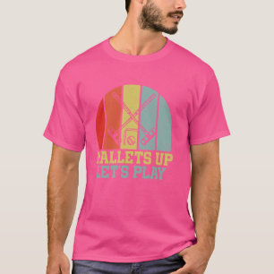 Mallets Up Letu2019s Play Croquet T-Shirt