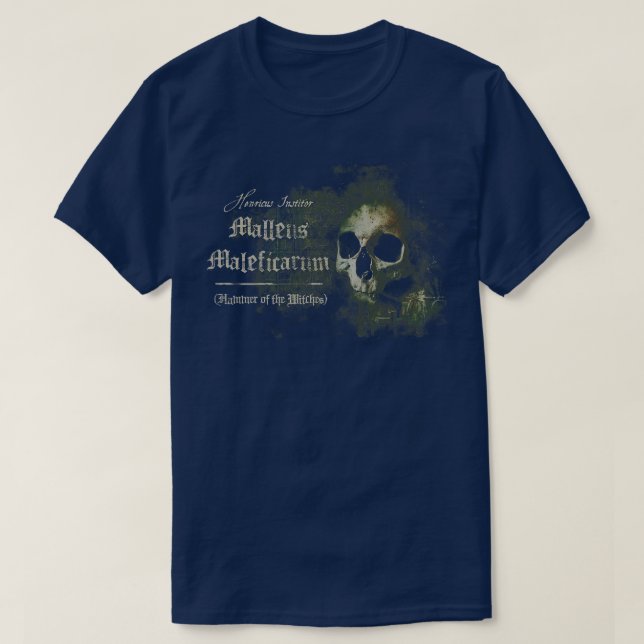 Malleus Maleficarum the Hammer of Witches T-Shirt (Design Front)