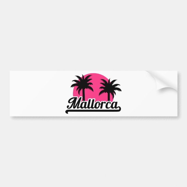 Mallorca Bumper Sticker (Front)