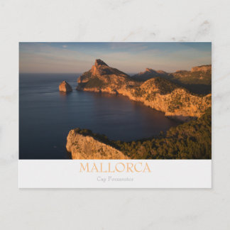 Mallorca - Cap Formentor postcard with text