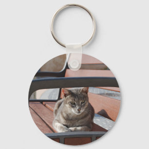 mallorca cat keychain