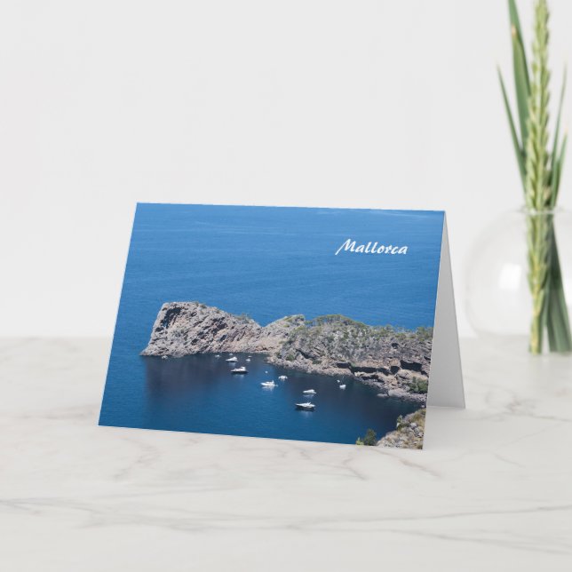 Mallorca Greeting Card (Front)