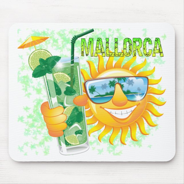 Mallorca Mouse Mat (Front)