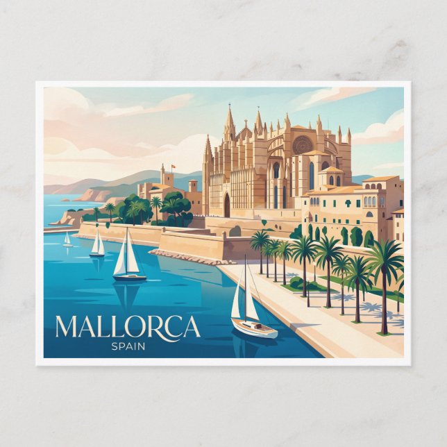 Mallorca Palma Spain Postcard (Front)
