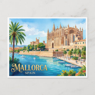 Mallorca Palma Spain Postcard