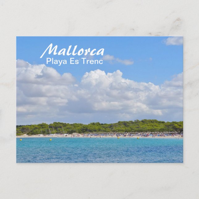 Mallorca, Playa Es Trenc - Postcard (Front)