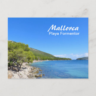 Mallorca, Playa Formentor - Postcard