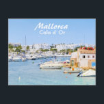 Mallorca Port of Cala d`Or Postcard<br><div class="desc">Photography of the beautiful port of Cala d`Or on the Spanish island of Mallorca in the Mediterranean Sea in Europe.</div>