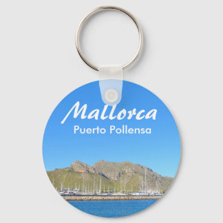 Mallorca Puerto Pollensa Souvenir Key Ring