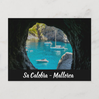 Mallorca Sa Calobra Bay Postcard