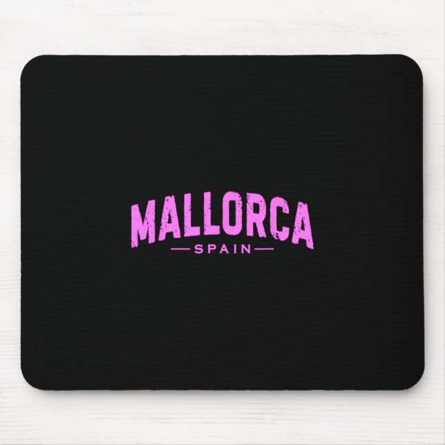 Mallorca Spain Balearic Islands Vacation Summer Be Mouse Mat (Front)