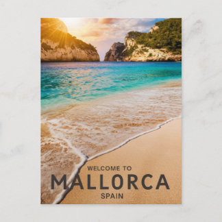Mallorca, Spain Beach Postcard