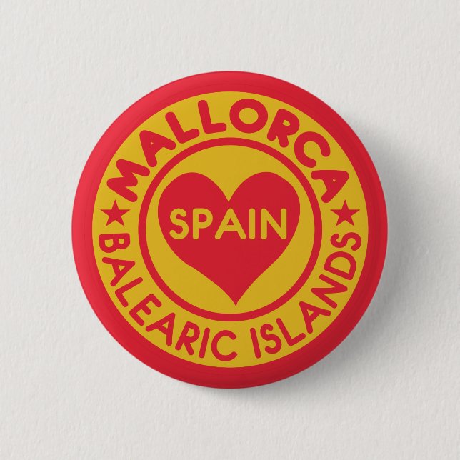 MALLORCA Spain buttons (Front)