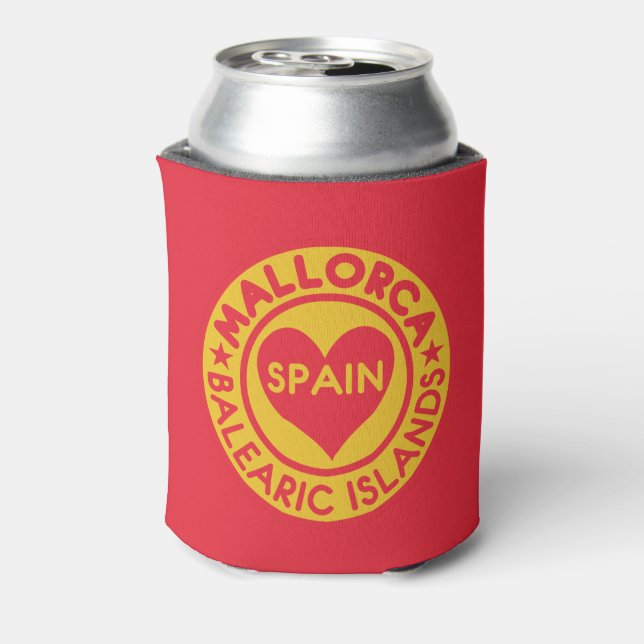 MALLORCA Spain custom drink cooler (Can Back)