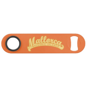 MALLORCA Spain custom text & colour bottle opener