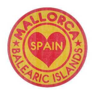 MALLORCA Spain cutting board