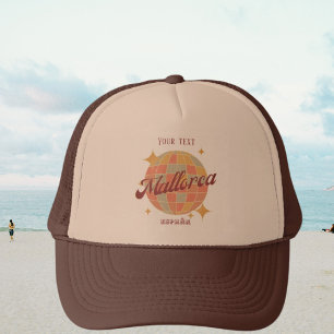 Mallorca Spain Holiday Party Vacation Retro Trucker Hat