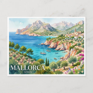 Mallorca, Spain Palma Postcard