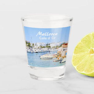 Mallorca Spain Port of Cala d`Or Souvenir Shot Glass