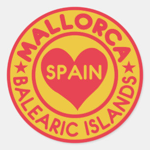 Mallorca Spain stickers
