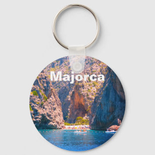 Mallorca, Spain Torrent de Pareis Travel Souvenir Key Ring