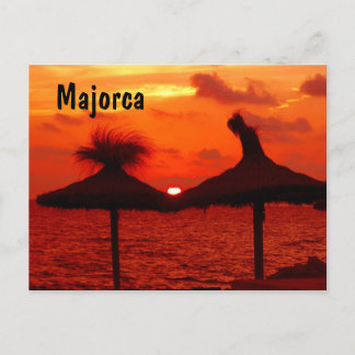 Mallorca Sunset - Postcard