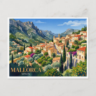 Mallorca Valldemossa Spain Postcard