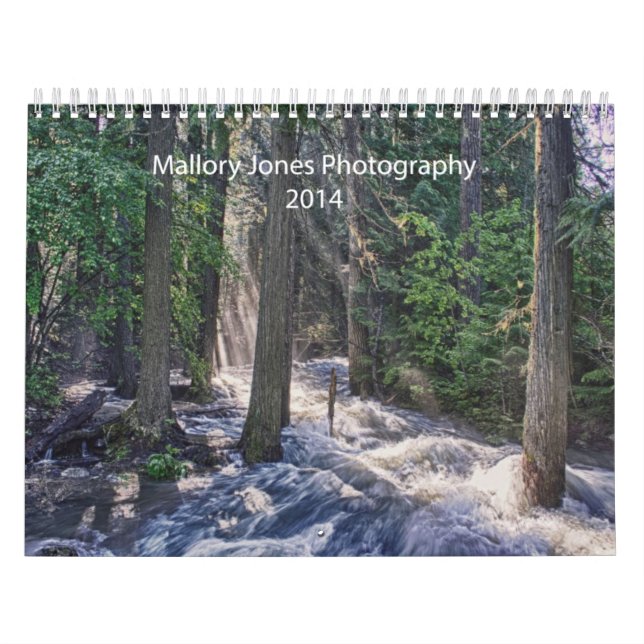 Mallory Jones Photography 2014 calendar (Cover)