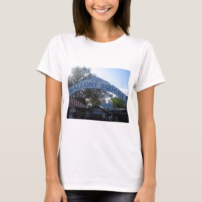Mallory Square, Key West T-Shirt (Front)