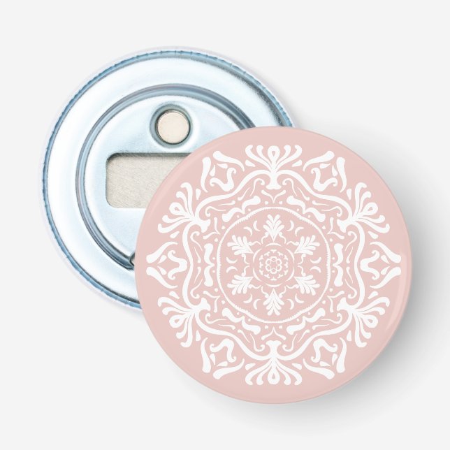 Mallow Mandala Bottle Opener (Front)