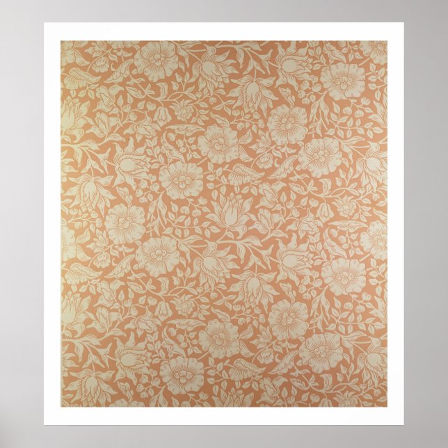 'Mallow' wallpaper design Poster (Front)