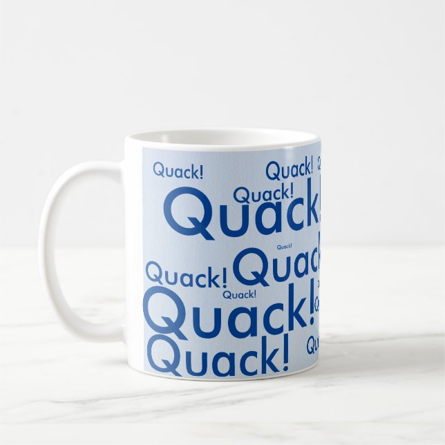 "Mally" Duck on a mug! Coffee Mug (Left)