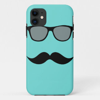 Mally Mac Sunglasses & Moustache iPhone Case