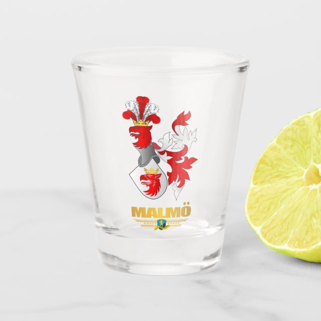 Malmo Shot Glass (Front)