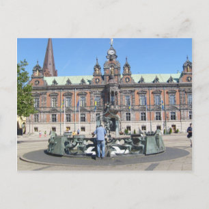 Malmö Sweden - City Hall Postcard