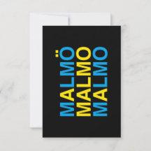 MALMO Swedish Flag